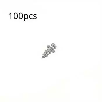 100 шт. крючков для картин, полированная отделка, быстрая установка, винты с двойной головкой, скрытые крепления для шкафов, набор декоративных крючков для гвоздей 100pcs