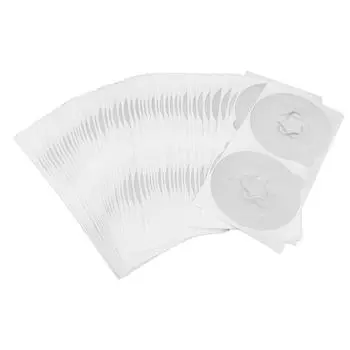 100 шт. Крышки из алюминиевой фольги для кофейных капсул, многоцелевые, самоклеящиеся, герметичные, большие, многоразовые, кофейные