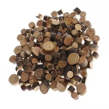 100 шт. кусочки натурального соснового дерева для свадьбы, Рождества, домашнего декора as described