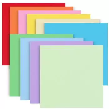 100 шт., квадратная бумага для оригами, двухсторонняя складная бумага Lucky Wish, журавль, крафт-бумага, сделай сам, художественное ремесло, красочный скрапбукинг