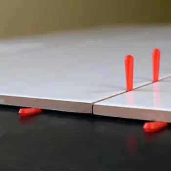 100 шт. легкая прочная конструкция гладкая поверхность плитки распорки клинья для дома