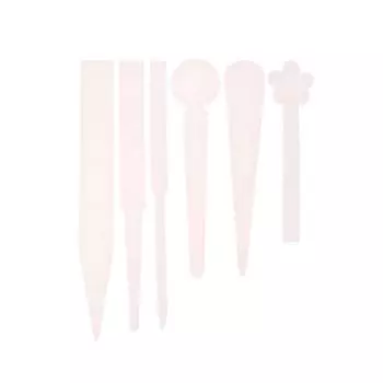 100 шт./лот круглая головка для тестирования ароматерапии аромат духов эфирные масла тест-полоски бумажные в форме цветка