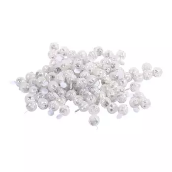 100 шт./лот круглые вспышки шаровые лампы воздушные шары огни для дома Рождество свадьба вечеринка Декор белый белый