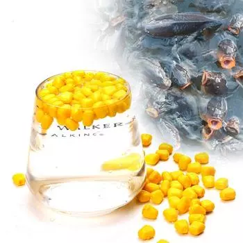 100 шт./лот, плавающие бойлы для рыбалки, кукурузы, ароматизированные, мягкие приманки, приманка для карпа, силиконовая мягкая пластиковая приманка, искусственная розовый