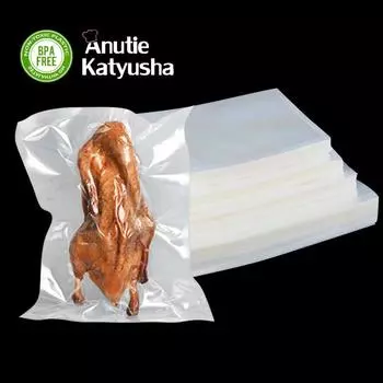 100 шт./лот, вакуумные пакеты для еды, пленка для хранения без BPA, пакеты с подогревом и морозильной камерой, кухонные упаковочные пакеты для пищевых продуктов для вакуумного упаковщика 7*10cm