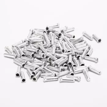 100 шт./лот велосипедные тормозные тросы колпачки велосипедные переключатели передач тросы концевые заглушки