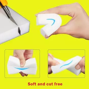 100 шт./лот волшебная губка-ластик меламиновая губка чистящее средство нано для автомобиля кухонные салфетки для пыли дома ванная комната офисные инструменты