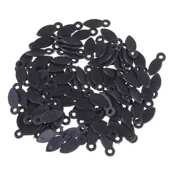 100 шт. Lucia Crafts черно-белые крючки для фоторамки Diy вращающийся ломтик дыни