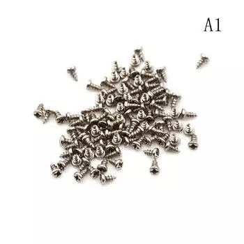 100 шт. M2 Диаметр резьбы Винты с крестообразным шлицем и круглой головкой Самонарезающие винты 2*4MM