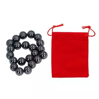100 шт. магнитные шарики для снятия стресса офисный стол игрушка-массажер сменные магнитные бусины с сумкой 8mm/0.31in