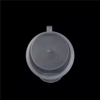 100 шт. маленькие пластиковые одноразовые чашки для соуса, прозрачная упаковка для хранения продуктов и крышка