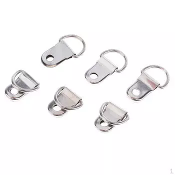 100 шт., маленькие вешалки для фотографий с одним отверстием, 2 шт.. см