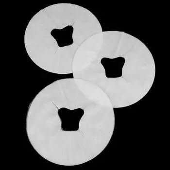 100 шт., массажные подушечки для подголовника, наволочка для лица, подушка, чехлы для подголовника 29X28.50X0.50cm белый