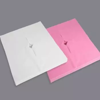 100 шт. массажные принадлежности SquareTowel Face Pad салон красоты нетканый материал одноразовый складной белый