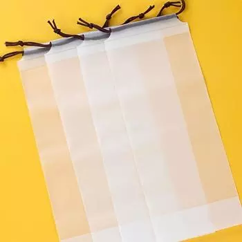 100 шт. матовая полупрозрачная сумка для хранения зонтов, многоразовая портативная пластиковая сумка, набор для хранения зонтов на шнурке, дорожная сумка для организации подвесных устройств