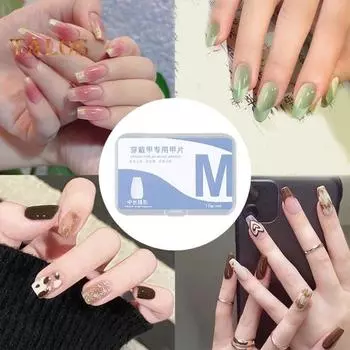 100 шт. матовые накладные ногти ручной работы профессионального качества ультратонкие накладные ногти без следов для потрясающего дизайна ногтей