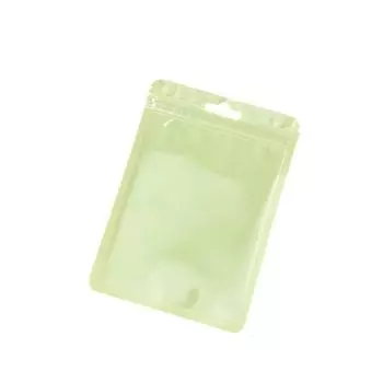 100 шт. мешочки для упаковки ювелирных изделий Macaron, многоразовая упаковка с застежкой-молнией для хранения сережек, браслетов, модные белый