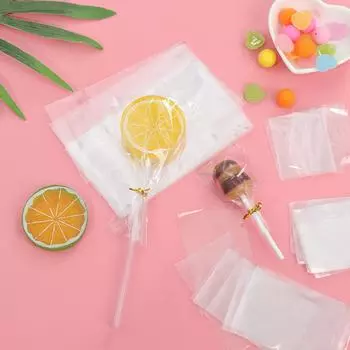 100 шт. милые леденцы закуски выпечка конфеты леденцы пакеты упаковка сумки торт инструменты для кухни 8x12cm