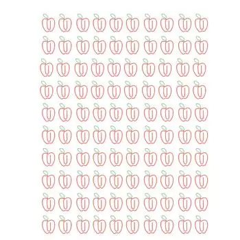 100 шт. милые скрепки для бумаги с антикоррозионным покрытием, предотвращающим скольжение, декоративные скрепки в форме фруктов для