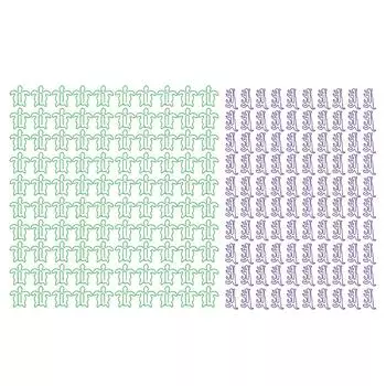 100 шт. милые скрепки в животном стиле изысканные яркие гальванические противоскользящие необычные скрепки для F Sea Turtle