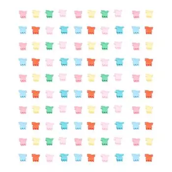 100 шт. Мини-заколки-бабочки, крошечные милые шпильки, аксессуары для волос, детские разноцветные зажимы для волос f