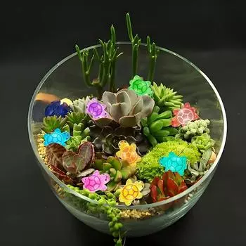 100 шт. Миниатюрные фигурки для пряток, крошечные черепашки для украшения сада фей своими руками, кукольный домик, микроландшафтный дизайн