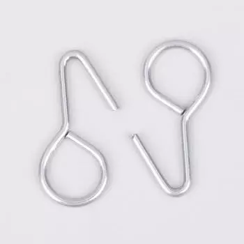 100 шт. многофункциональный крючок для крепления чехла на сиденье автомобиля S-образный крепеж для чехла сиденья