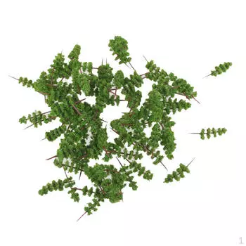 100 шт. Модель деревьев Макет уличного сада и парка Ландшафтный пейзаж 1:400-1:500 З TC40