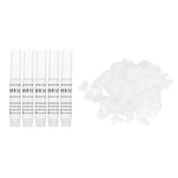 100 шт. мягкие колпачки для когтей для кошек, безопасные защитные чехлы для когтей собак с защитой от царапин S белый