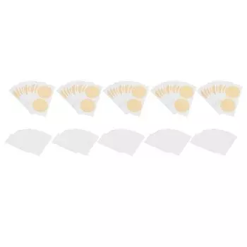 100 шт. Мужские накладки на соски самоклеящиеся дышащие мужские ленты для сосков для фитнеса цвет кожи белый