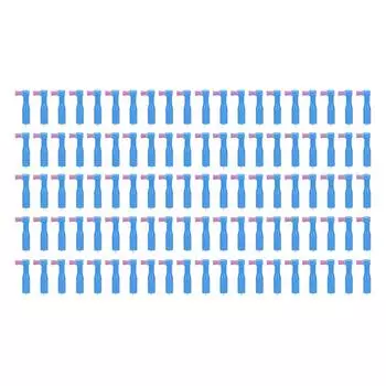 100 шт. наборы для полировки полости рта одноразовые полировщики для удаления пятен на зубах для клиники полости рта фиолетовые фиолетовый