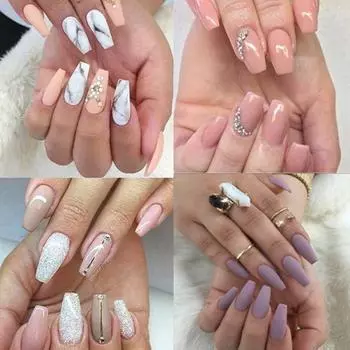 100 шт. накладные ногти для женщин дизайн ногтей накладные искусственные ногти искусство маникюр инструменты для дизайна ногтей прозрачный