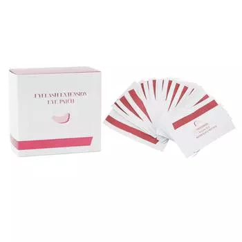 100 шт. накладок для наращивания ресниц под глазами, индивидуальная упаковка, увлажняющие накладки для наращивания ресниц