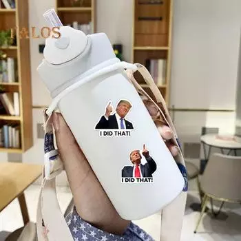 100 шт. наклейки Трампа «Я сделал это» ПВХ наклейка на газовый насос водонепроницаемая самоклеящаяся наклейка для бампера окна автомобиля A