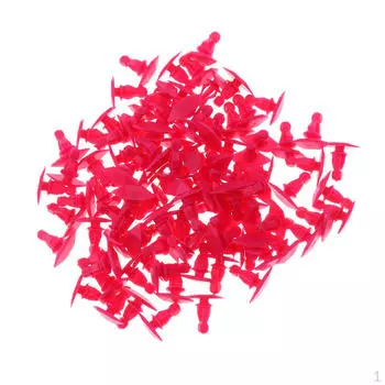 100 шт. нейлоновые автомобильные уплотнительные ленты, заклепки, крепежные детали