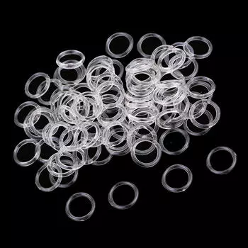 100 шт., нейлоновые бретели для бюстгальтера, регулируемые ползунки