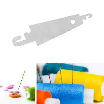 100 шт. нитевдеватель из нержавеющей стали швейные принадлежности ручной швейный нитевдеватель инструмент для рукоделия