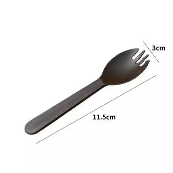 100 шт одноразовая вилка для торта матовая вилка вилка для фруктов ложка для мороженого пластиковый материал большой день рождения вечеринка дегустация торта