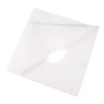 100 шт. одноразовые чехлы для массажных подушек для лица для спа-салонов, простыни для подголовников, бумажные чехлы для массажных подушек для лица one size