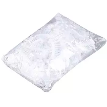 100 шт. одноразовые наушники для окрашивания волос, водонепроницаемые, для уха, для выпечки, для мытья, для душа, для парикмахера, для чистки волос