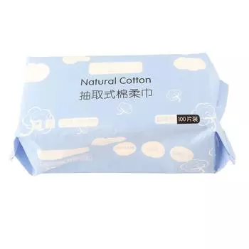 100 шт одноразовые салфетки для чистки лица, ватные диски для макияжа, мочалка для лица (20 х 20 см)