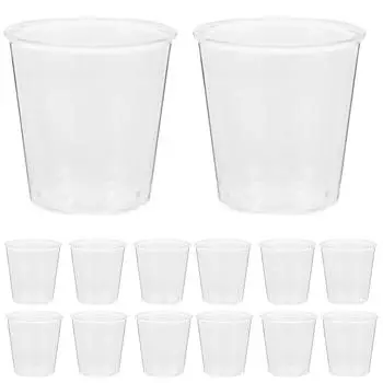 100 шт одноразовые стаканчики для образцов вина многоразовые пластиковые для вечеринок для питья