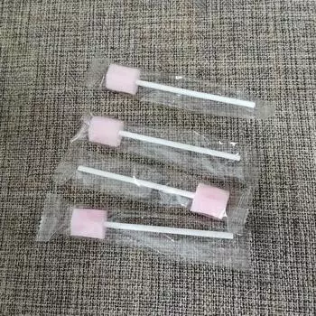 100 шт. одноразовые тампоны для ухода за полостью рта, тампоны для чистки зубов с палкой 100pcs