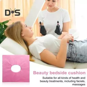 100 шт. одноразовых чехлов для подголовников, чехлов для подголовников для лица, массажных кроватей, нетканых чехлов для подголовников для салонов красоты, массажных столов, кресел A белый