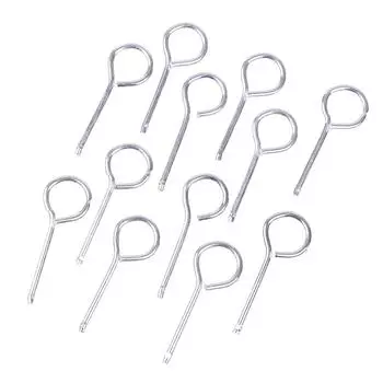 100 шт. огнетушителей круглый железный штифт с отверстием клапан предохранительный штифт железная проволока штифт для порошкового огнетушителя