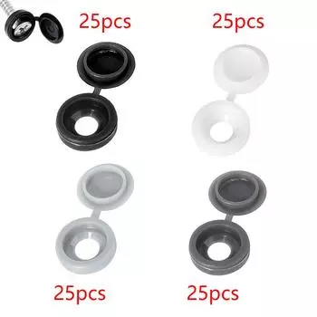 100 шт. откидных крышек для винтов, откидные крышки для защиты винтов(4 цвета)