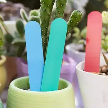 100 шт отличные заводные таблички с наконечником головы, плавно пишущие пластиковые бирки белый