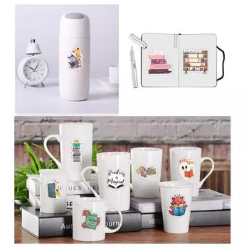 100 шт./пакет, наклейка для чтения книг, водонепроницаемая, самоклеящаяся, из ПВХ, чехол для телефона «сделай сам», чашка для багажа, скейтборда, ноутбука, альбом для скрапбукинга, набор наклеек с граффити Mixed Style