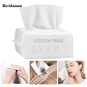 100 шт./пакет практичное прочное большое очищающее полотенце одноразовое очень толстое для чувствительной кожи лица S