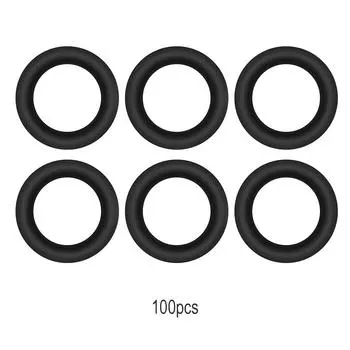 100 шт./пакет резиновое кольцо шайба для сигнализатора поклевки рыболовная удочка соединитель аксессуар снасти